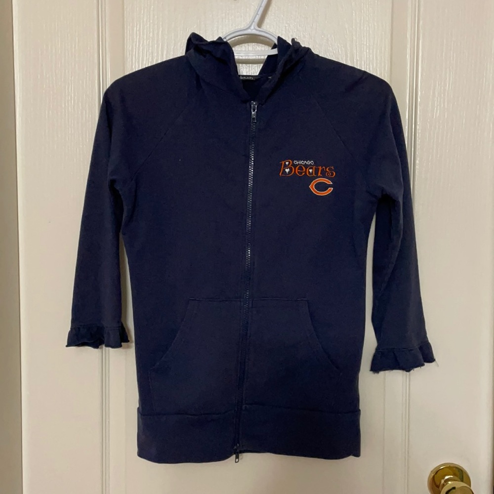 NFL Chicago Bears XS zip up hoodie